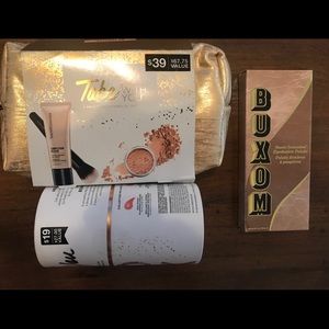 Full face makeup look